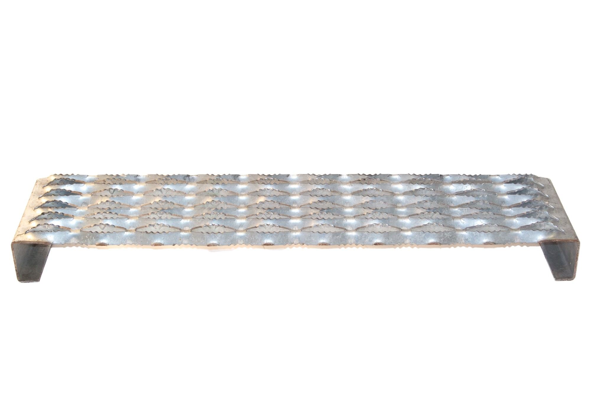 72 Length x 9-1/2 Width x 1-1/2 Depth 3141514-72 Grip Strut Channel 14 Gauge Carbon Steel 4-Diamond Plank Safety Grating 